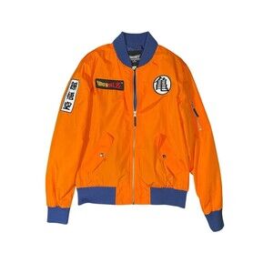 Dragon Ball Z Goku Bomber Jacket slightly used Size Small